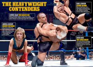 Trust the Daily Mail to recognise the WWE metaphor...